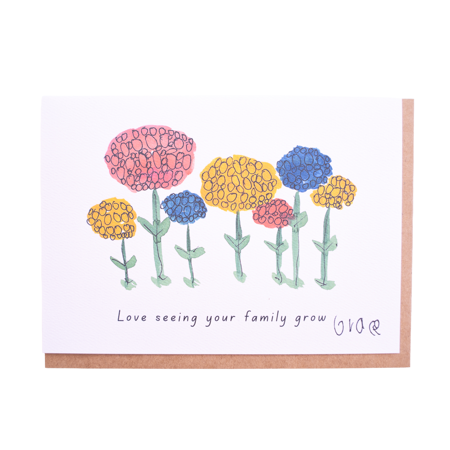 'Growing' Card