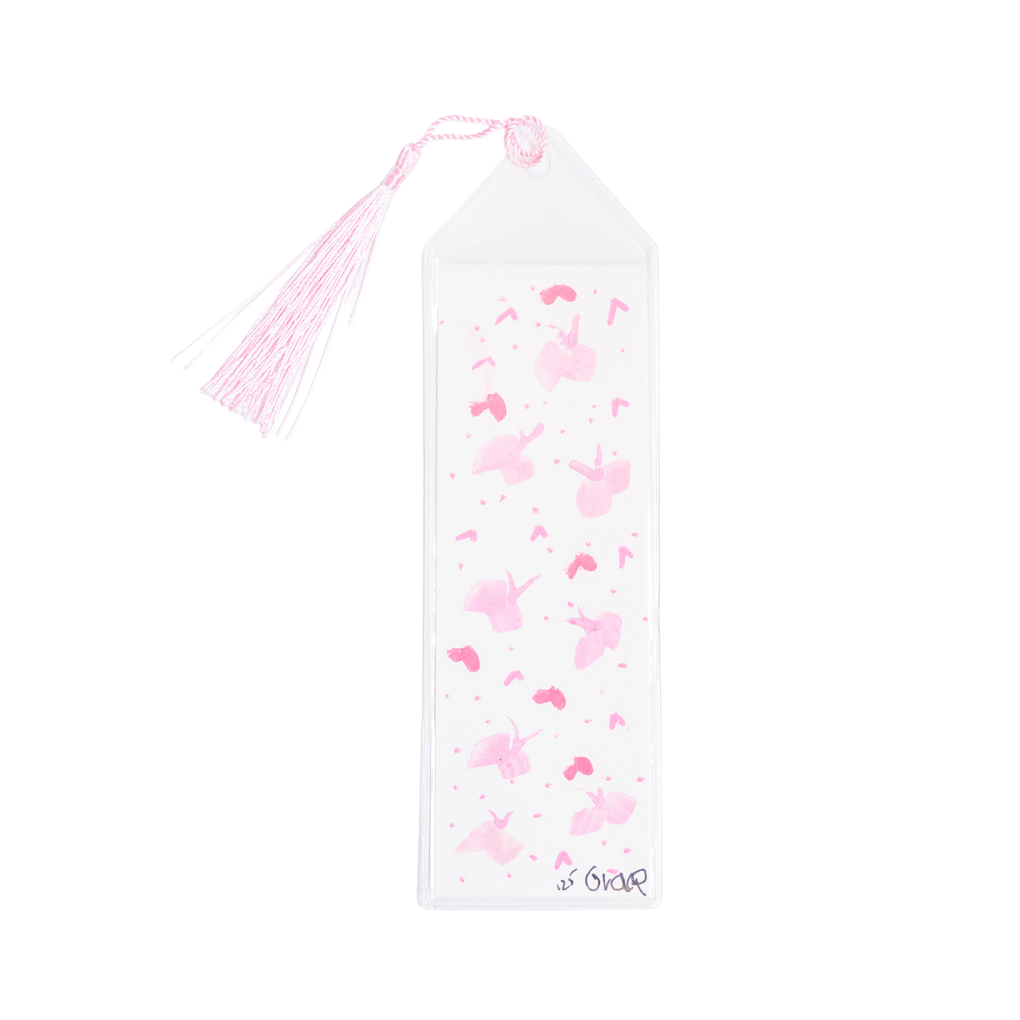 'Bows and Hearts' Bookmark