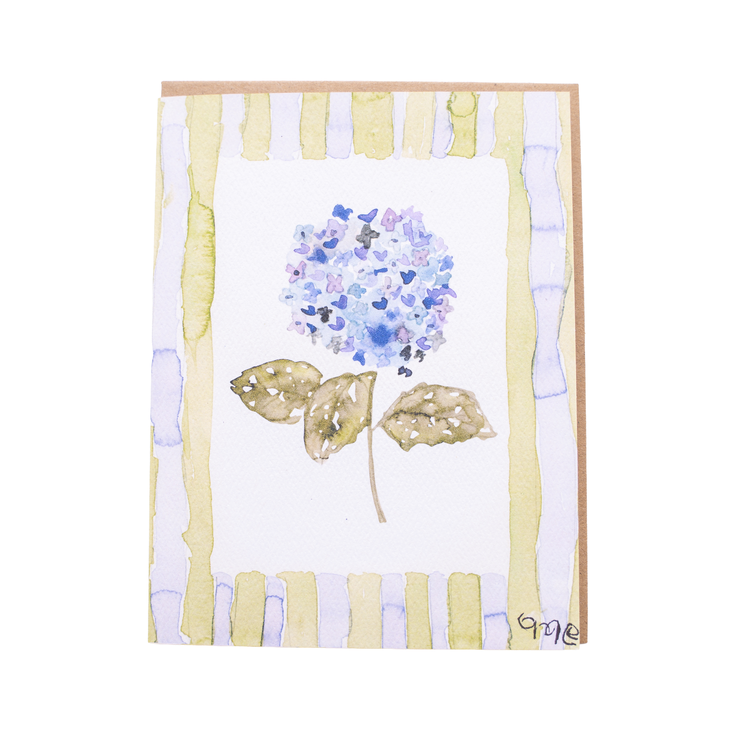 'Blue in Bloom' Card