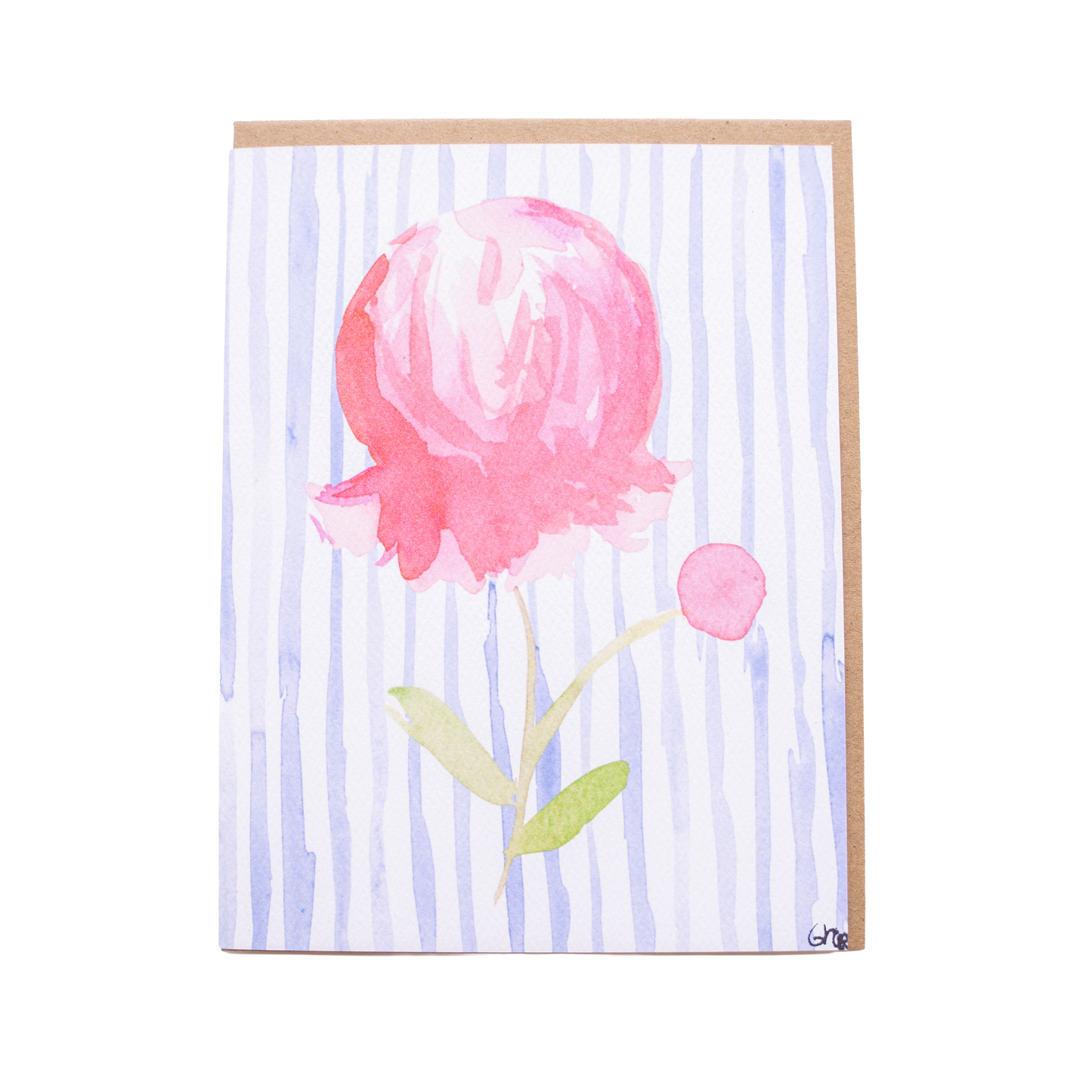 'Sweet Peony' Card