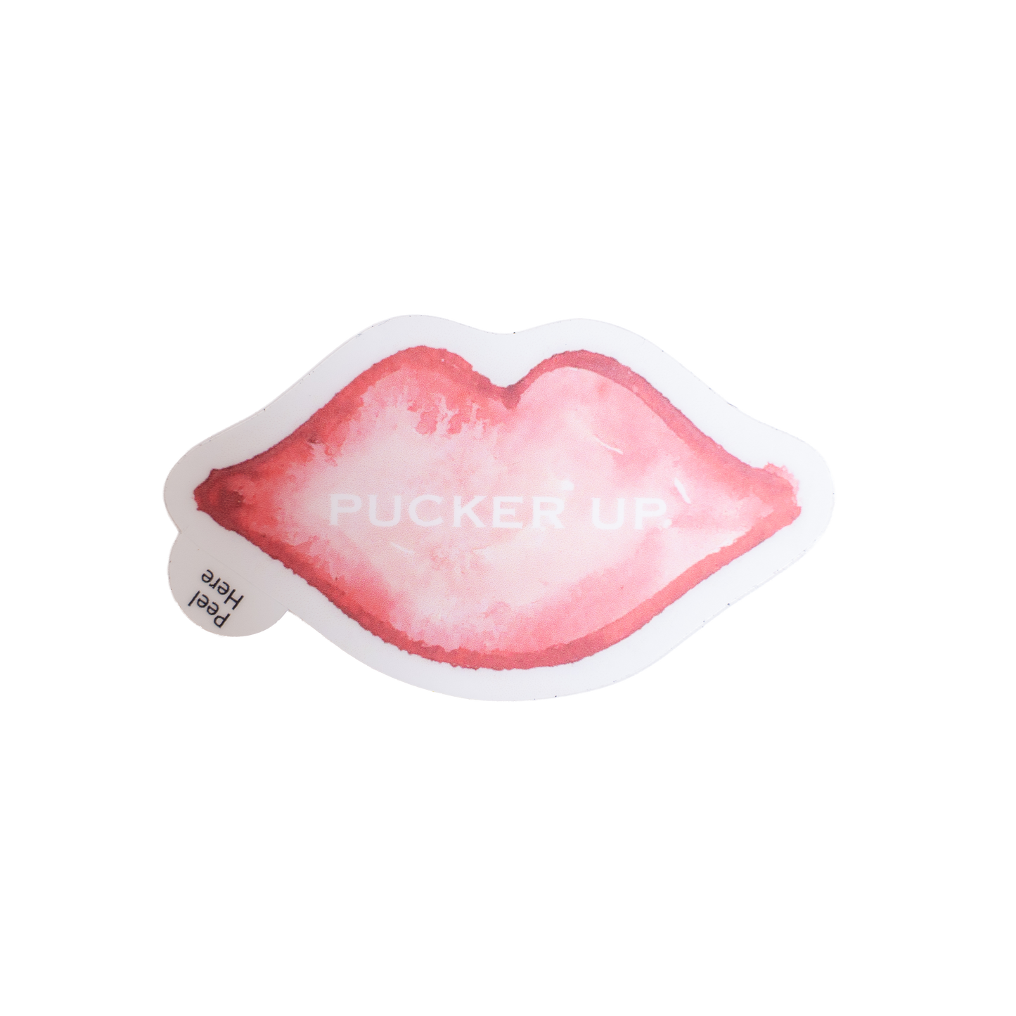 'Pucker Up' Sticker