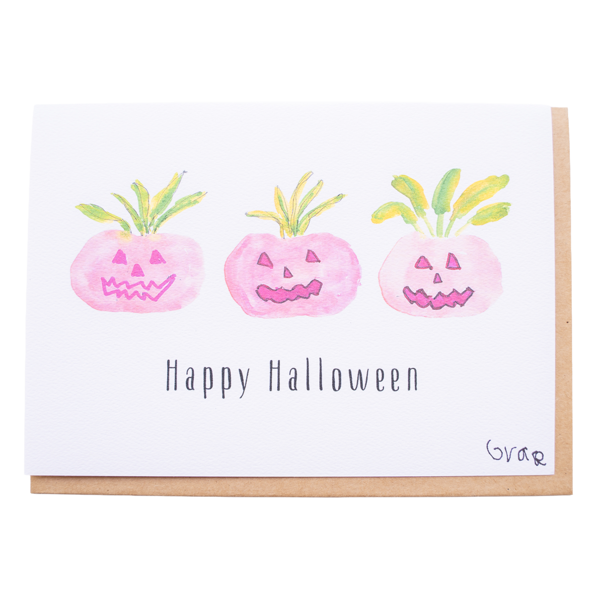 'Happy Halloween' Card