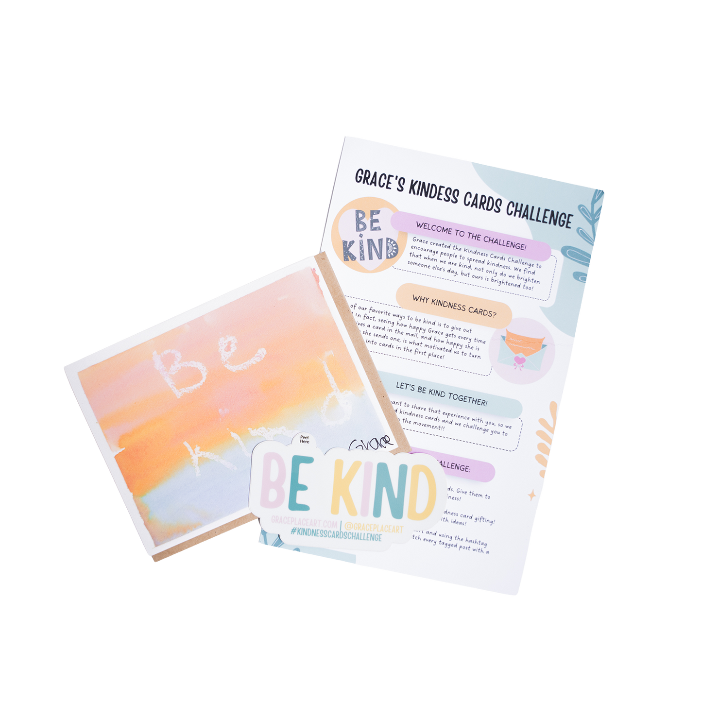'Be Kind' - Kindness Cards Challenge Kit