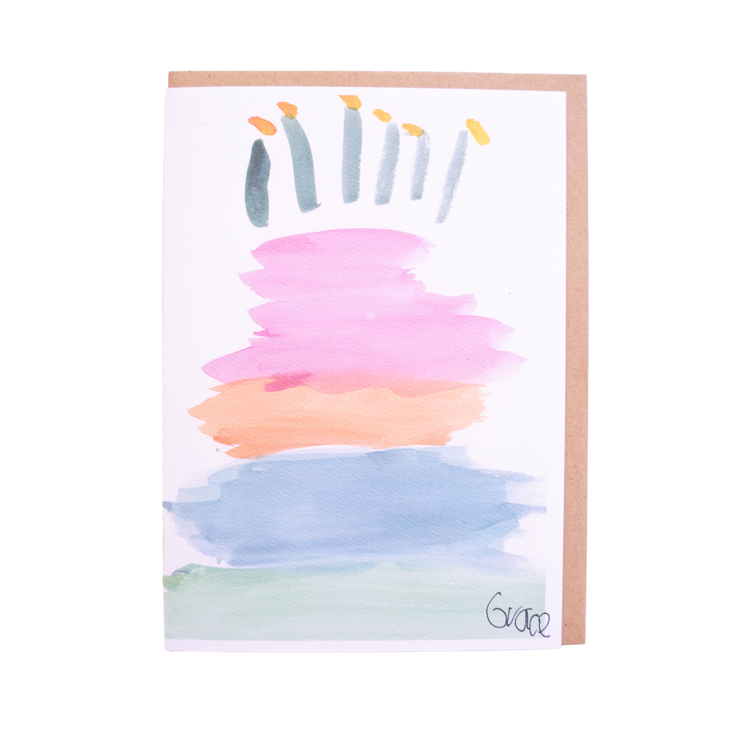 'Birthday Cake' Card