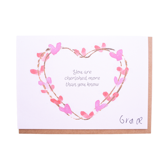 'Cherished' Card