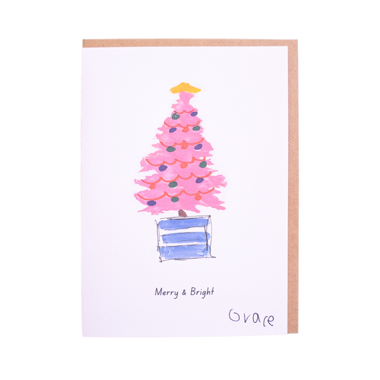 'Merry & Bright' Card