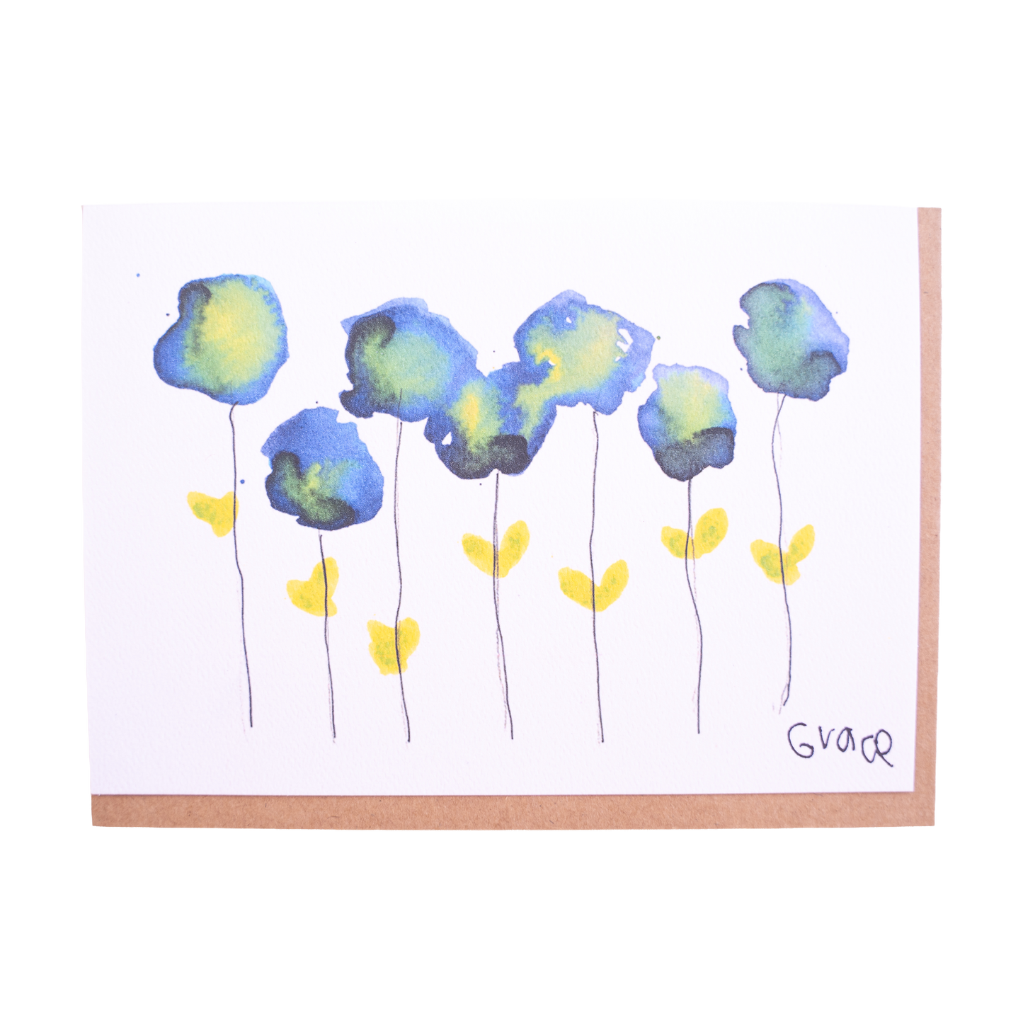 'Morning Glory' Card