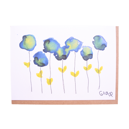 'Morning Glory' Card