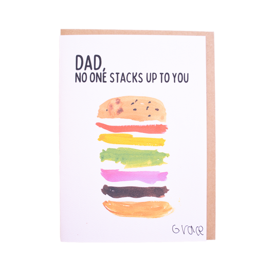 'No One Stacks Up To You' Card