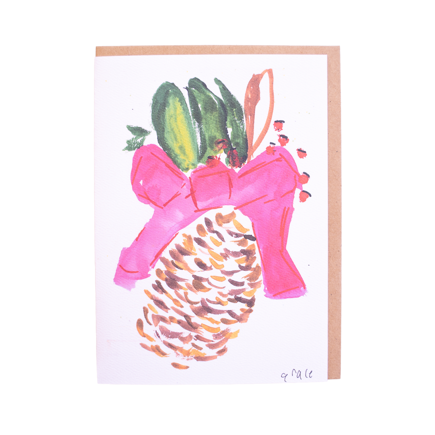'Pinecone Party' Card