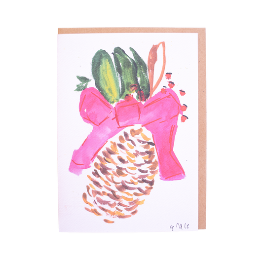 'Pinecone Party' Card
