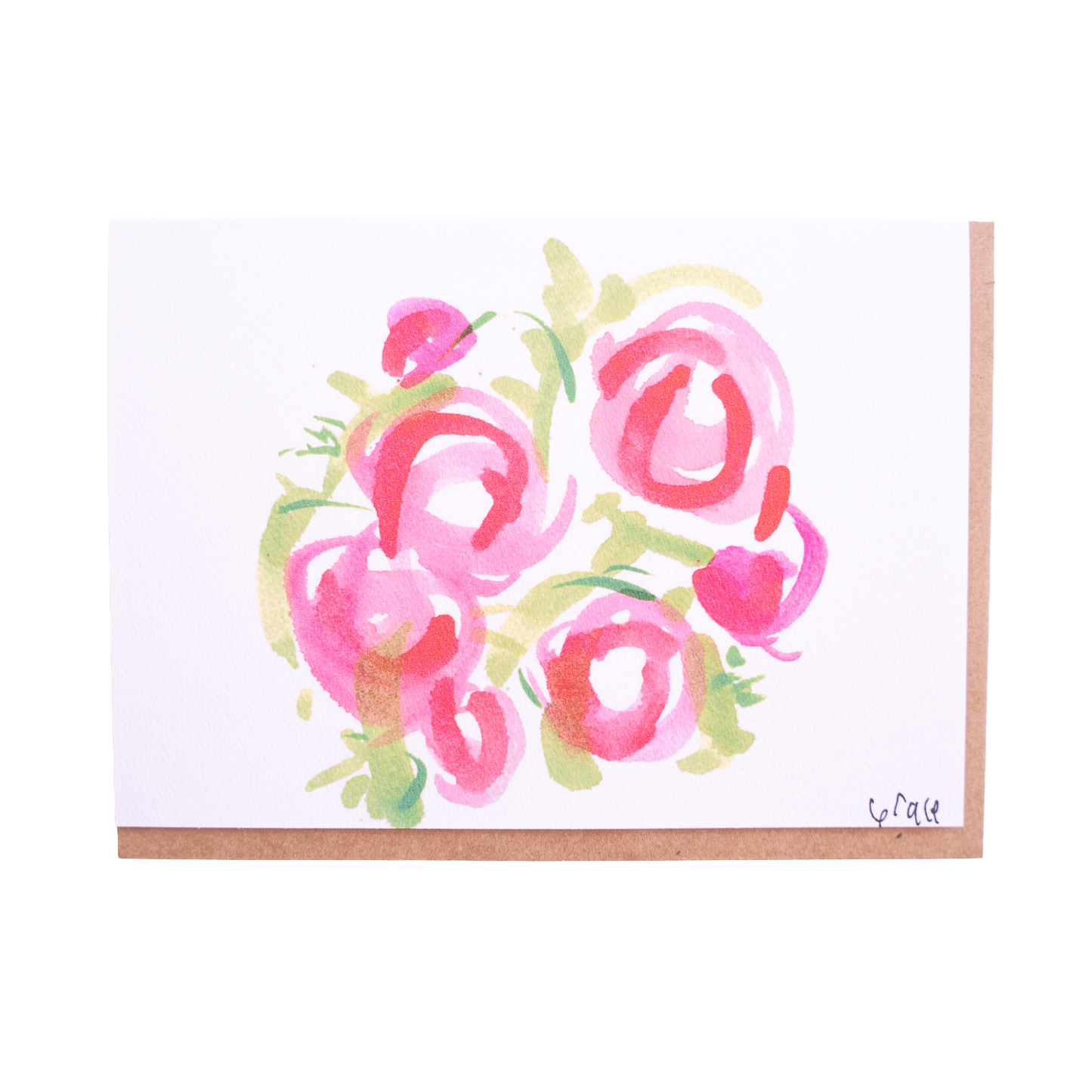 'Pink Petals' Card