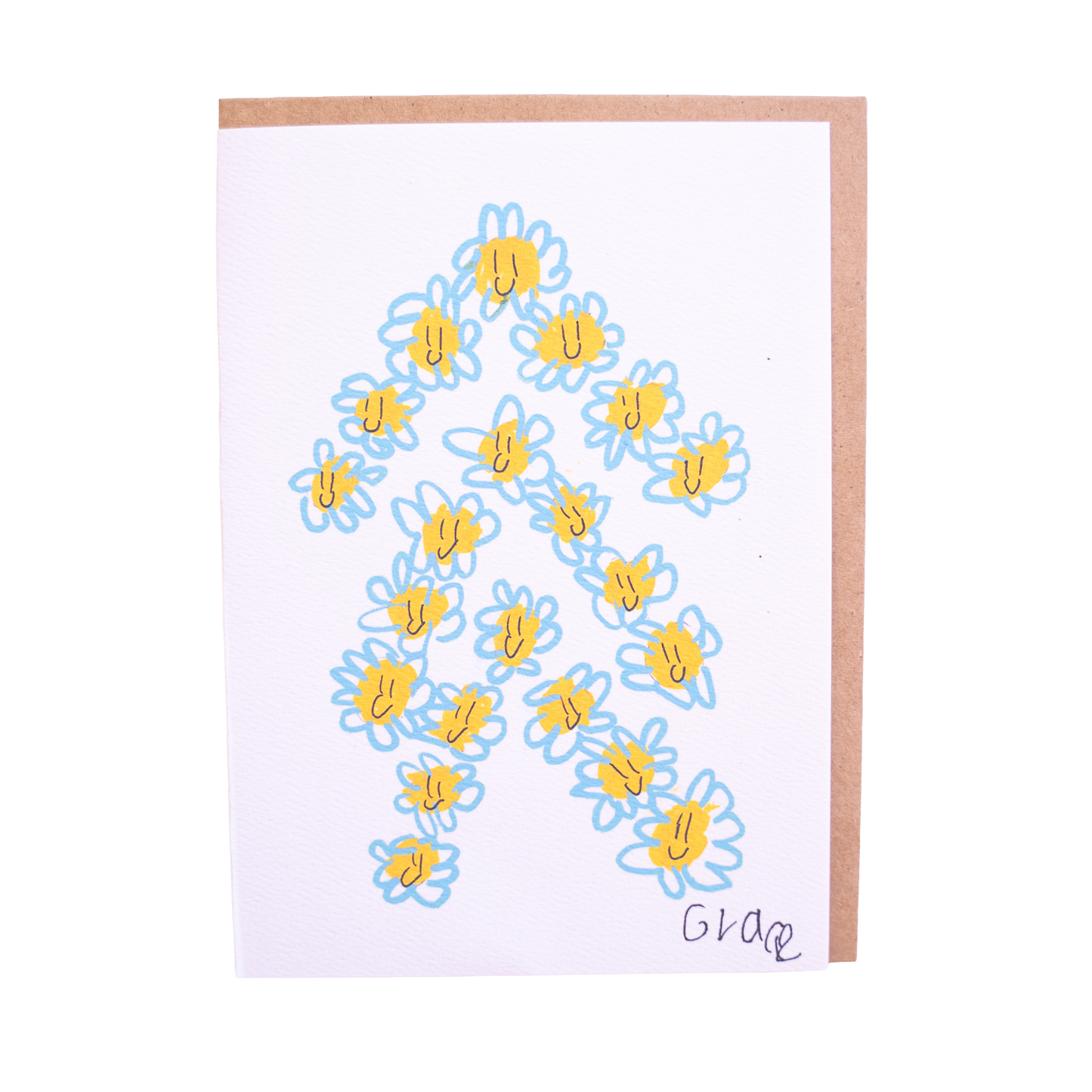 'Up Not Down' Card