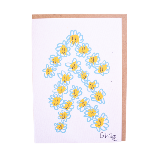'Up Not Down' Card