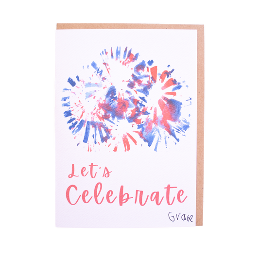 'Let's Celebrate' Card