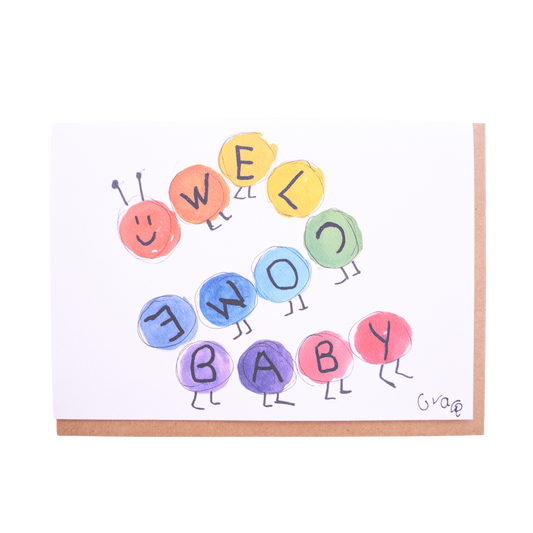 'Welcome Baby!' Card
