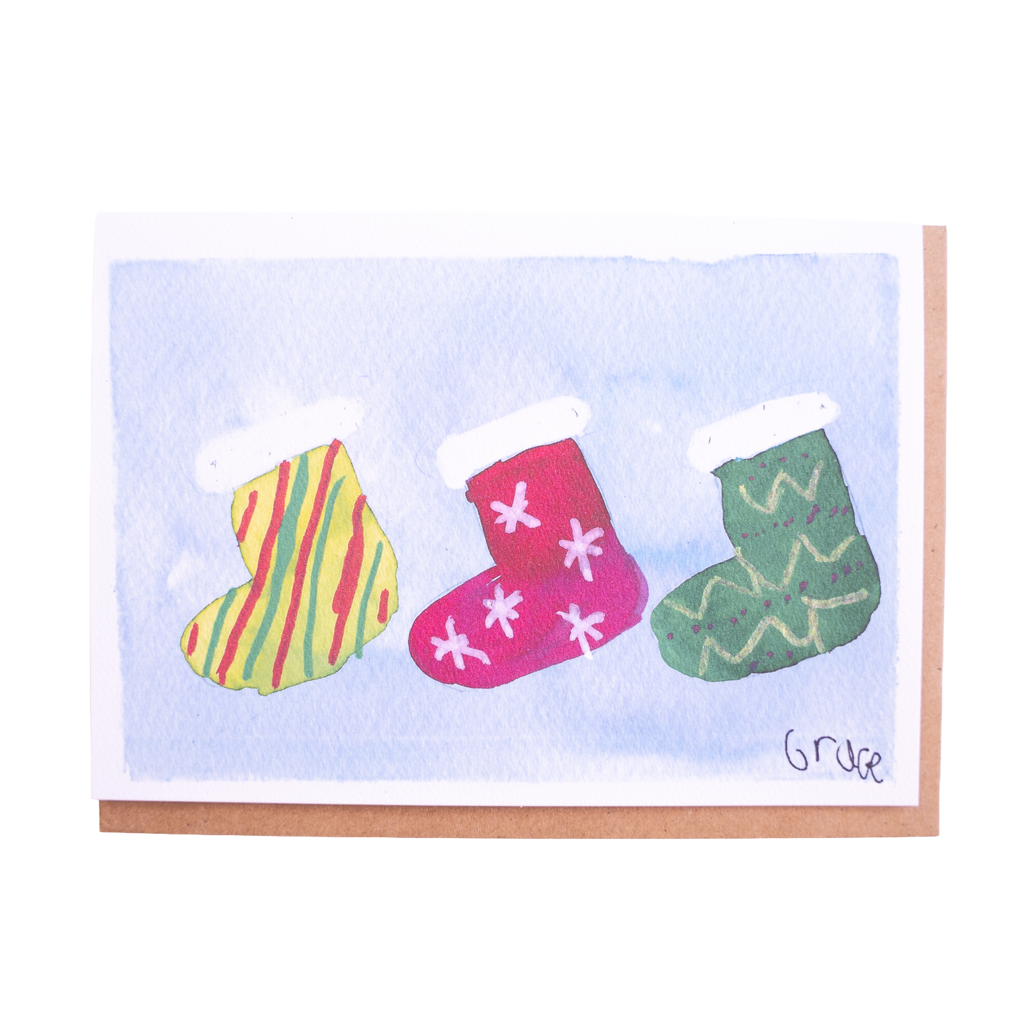 'Holiday Feels - Stockings' Card