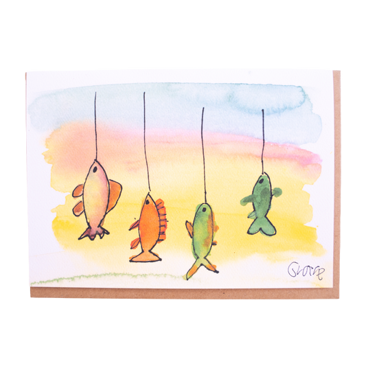 'Hooked' Card