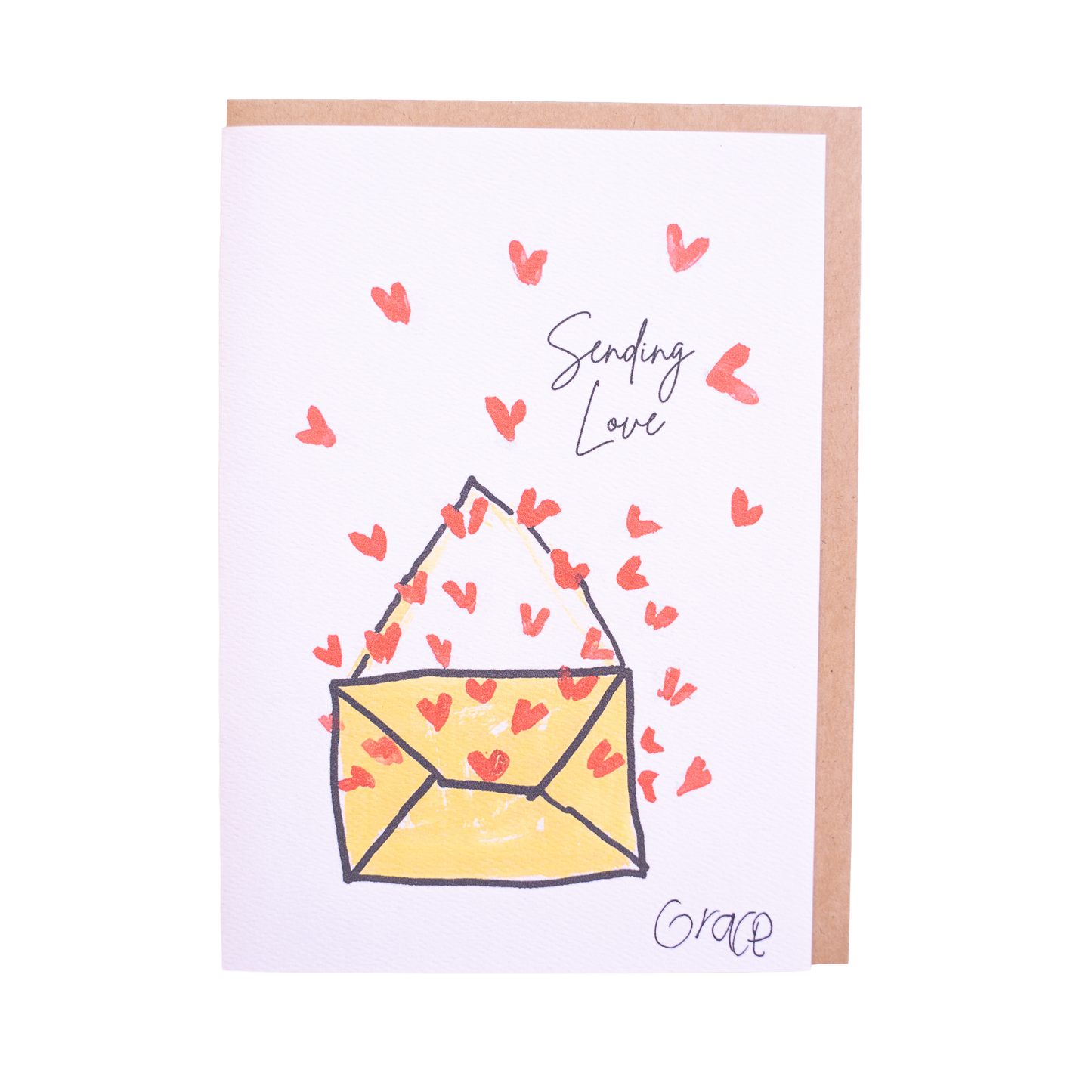 'Sending Love' Card