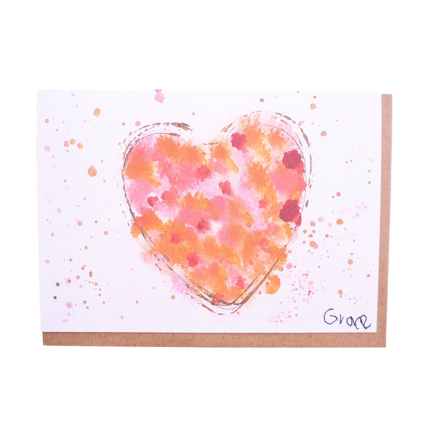 'Splash of Love' Card