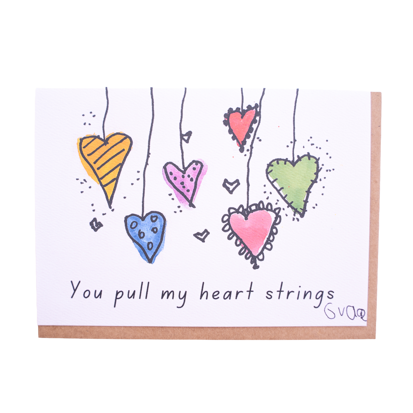 'Heart Strings' Card