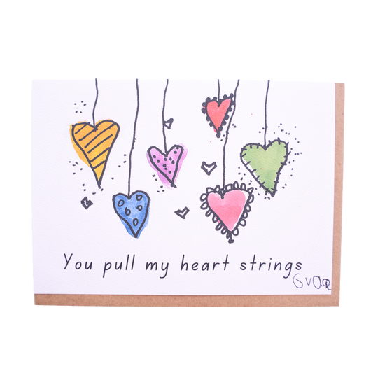 'Heart Strings' Card