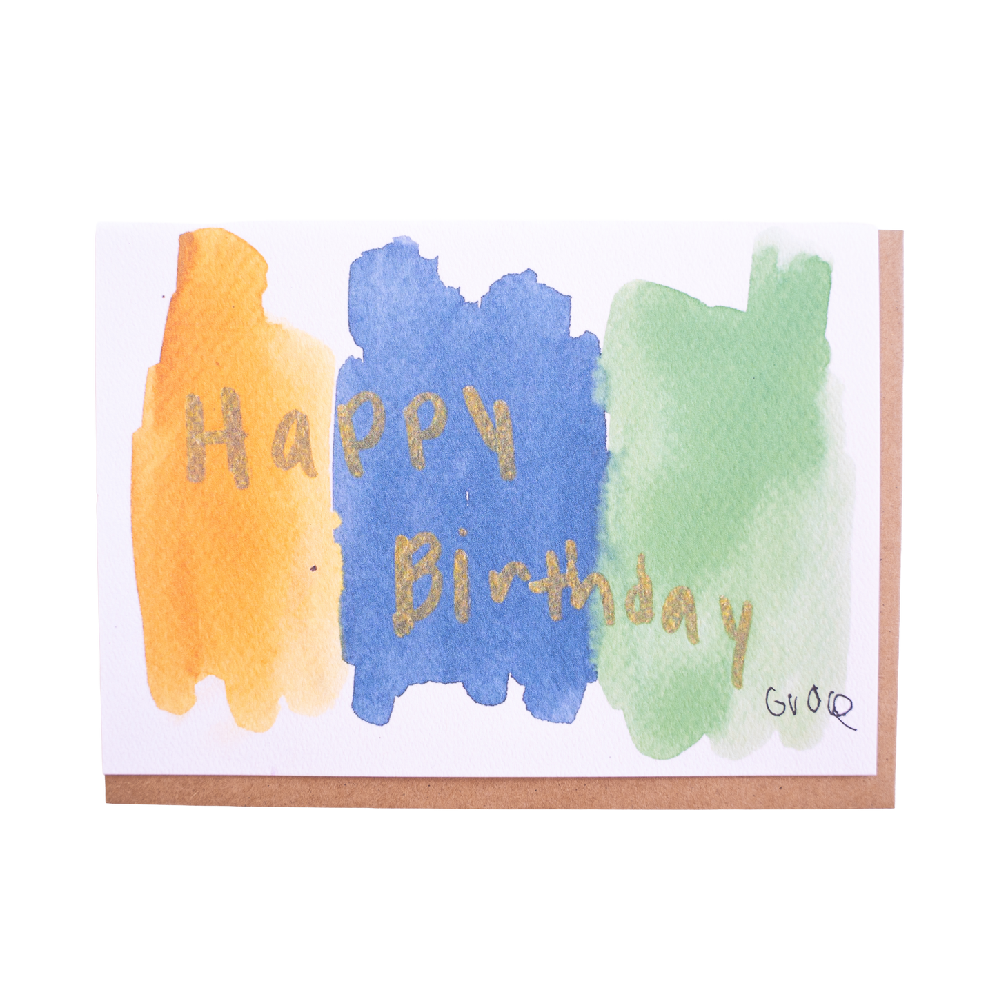 'Happy Birthday' Card