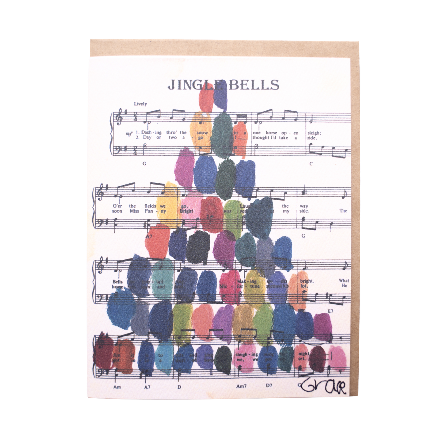 'Music to My Ears #3' Card