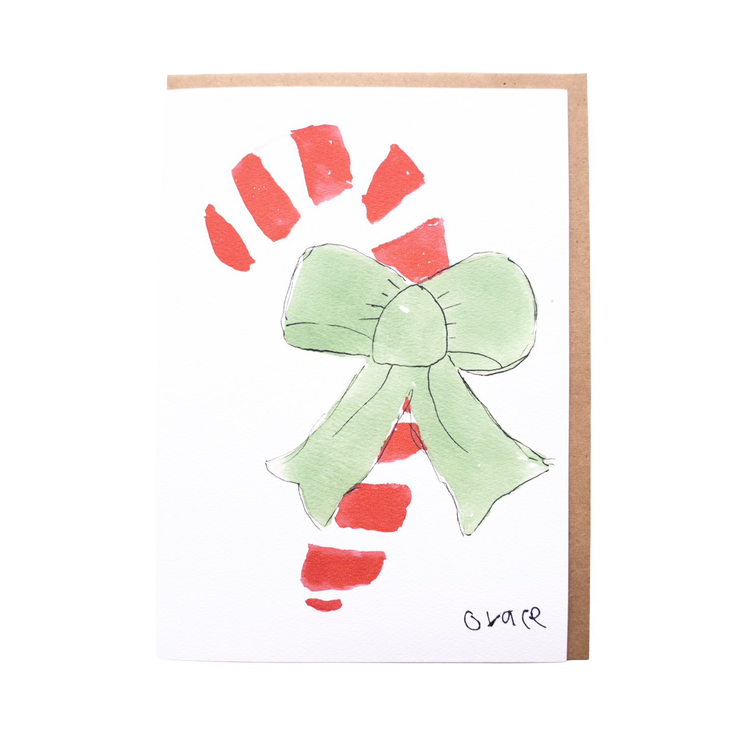 'Peppermint Lane' Card