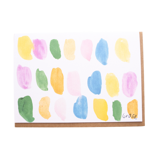 'Joyful 'Work'' Card