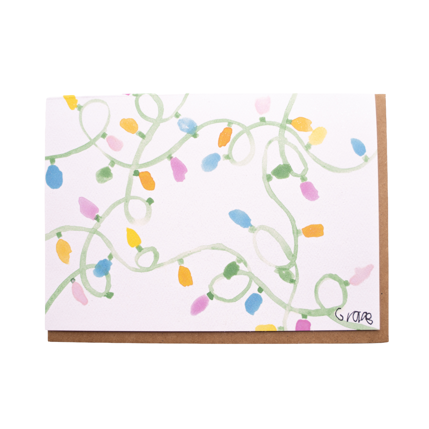 'Tinsel Twinkle' Card
