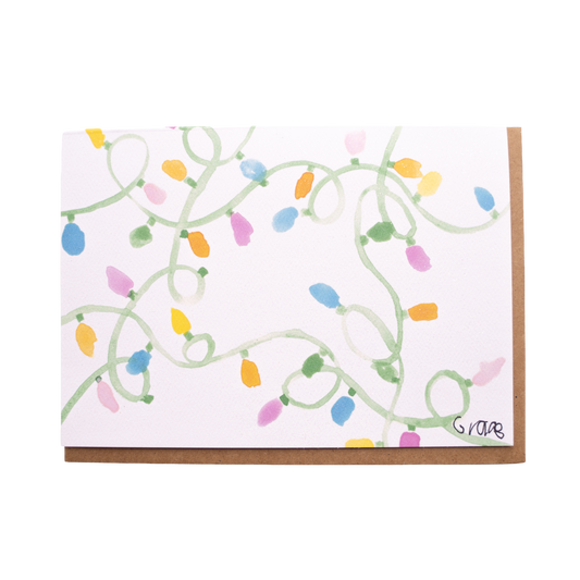'Tinsel Twinkle' Card