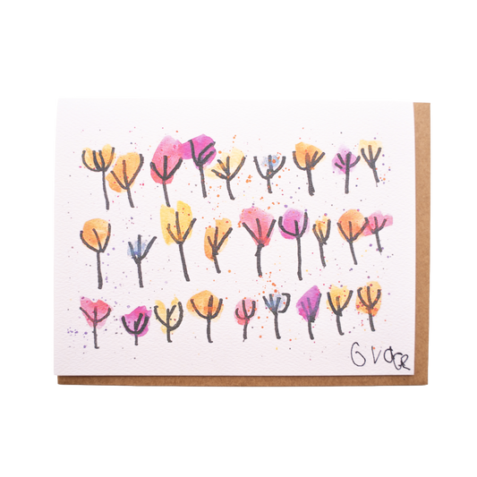 'Flowers #2' Card