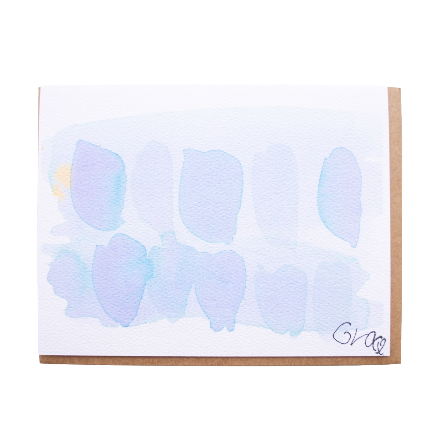 'Working in Color - Blue' Card