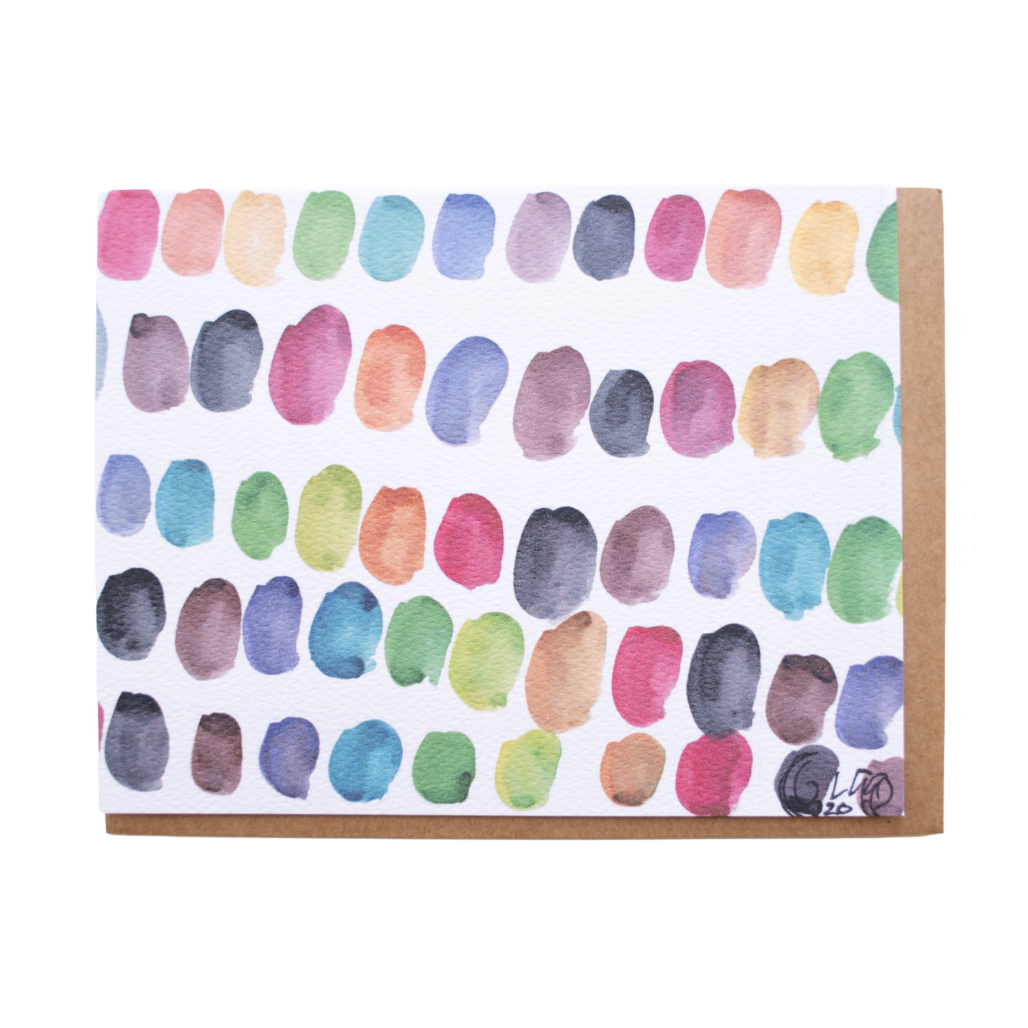 'Mini Water Work' Card