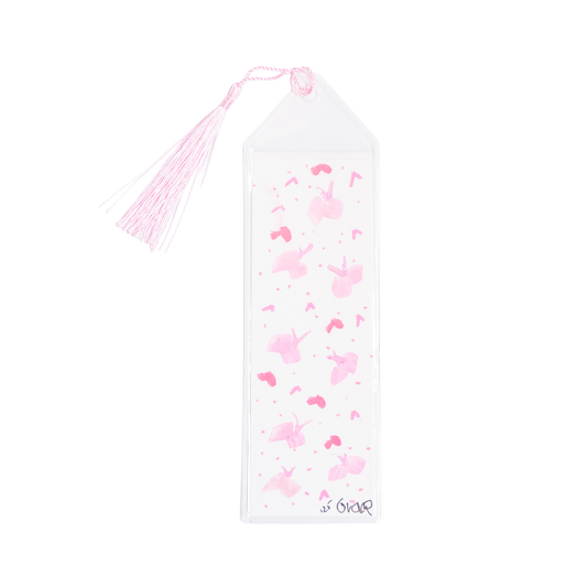 'Bows and Hearts' Bookmark