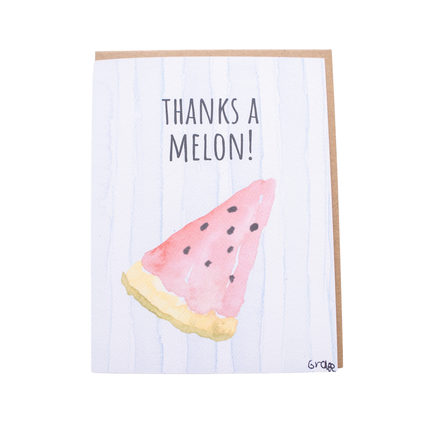 'Thanks a Melon' Card
