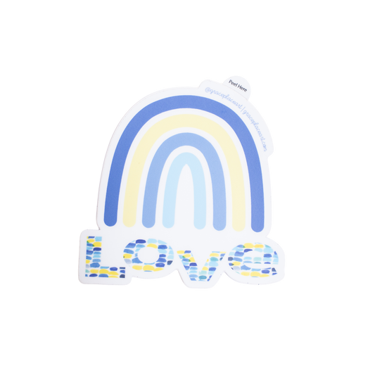 'Down Syndrome Love' Sticker