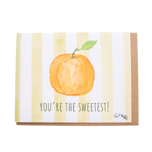 'You're the Sweetest' Card