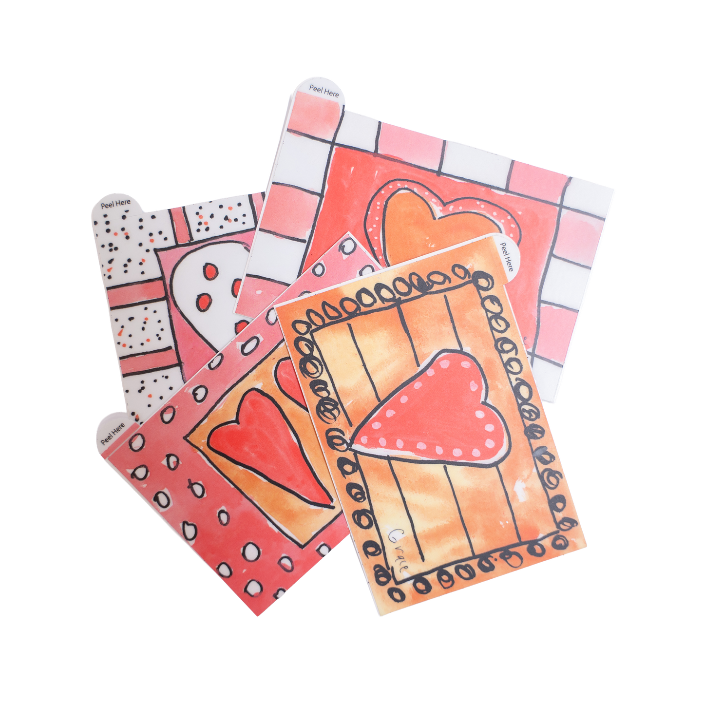 'Wild Hearts' Sticker Pack