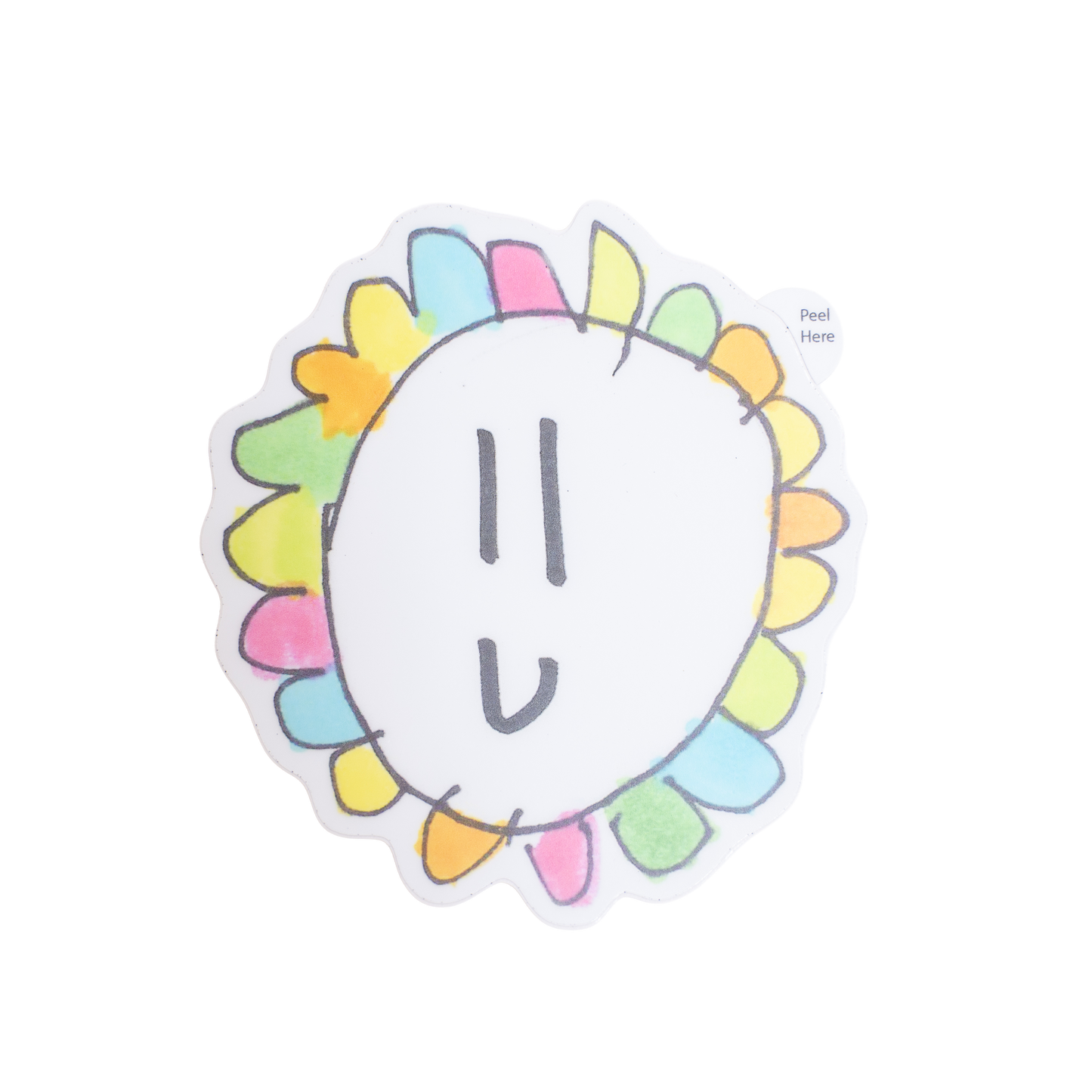 'I Like Me Flower' Sticker