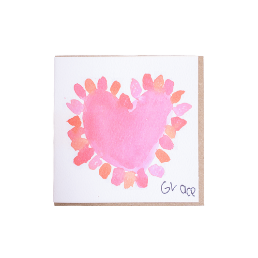 'Pink Petals' Mini Card