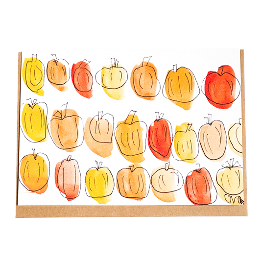 'Pumpkin "Work"' Card