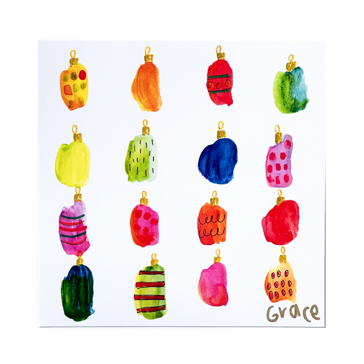 'Ornament "Work"' Print