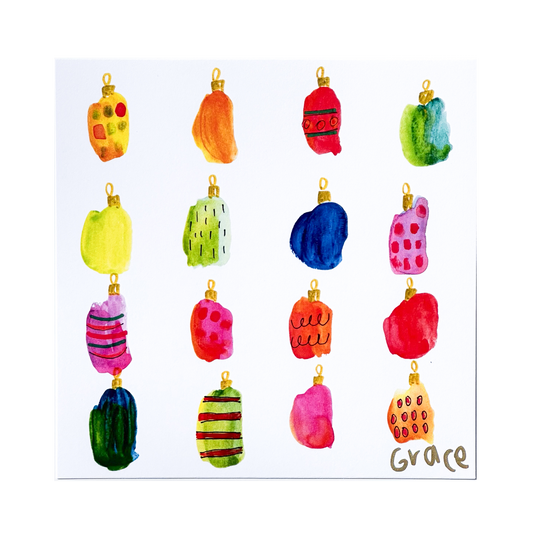 'Ornament "Work"' Print